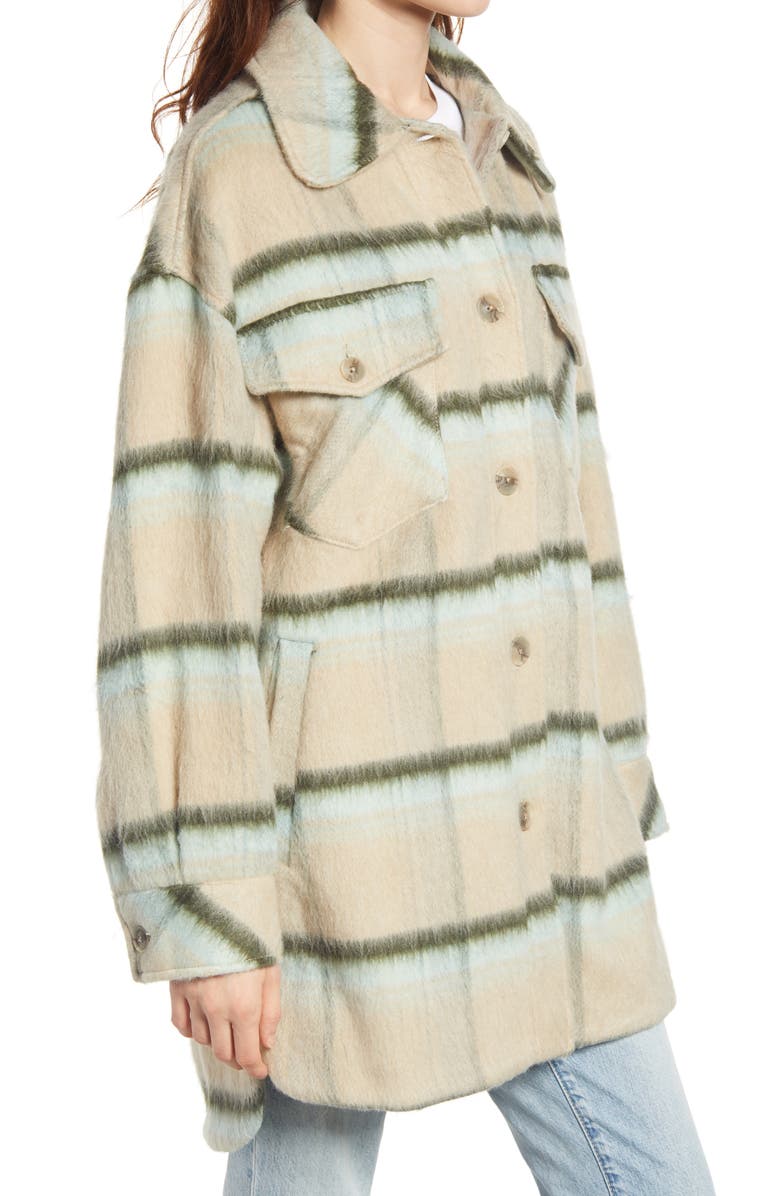 Free People Vienna Brushed Coat, Alternate, color,