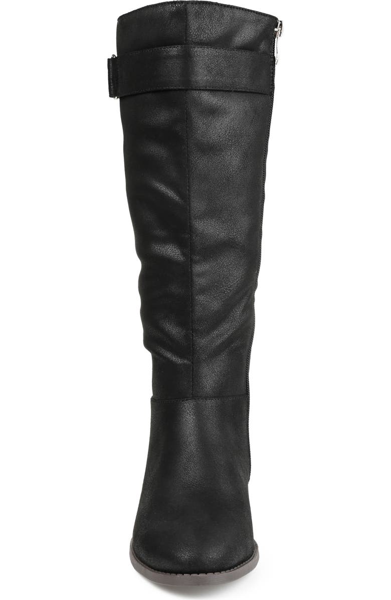 Journee Collection Lelanni Knee High Boot, Alternate, color, Black