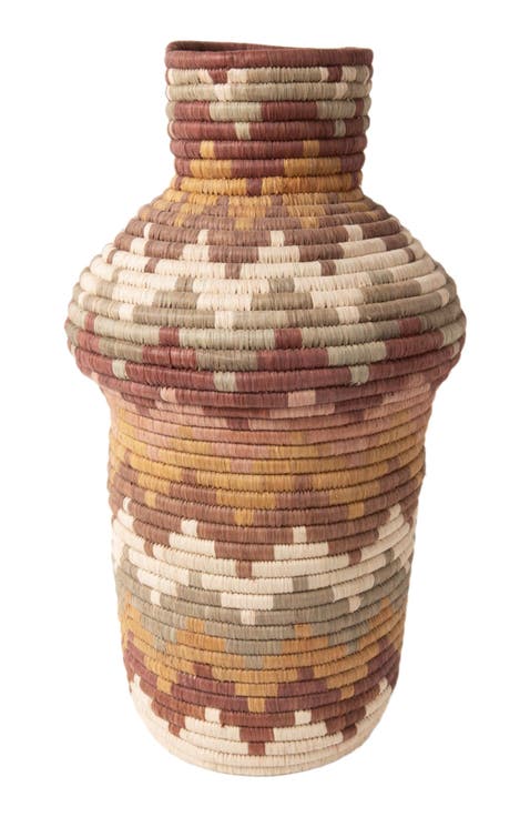 Zig Zag Grandmother Vase
