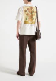 Manière De Voir Sunflowers Van Gogh Cotton T-Shirt