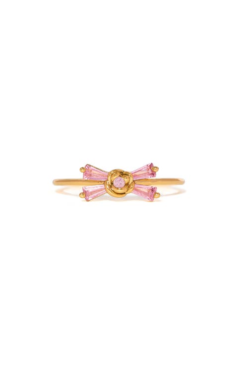Rosette Ribbon Ring