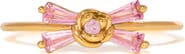 Girls Crew Rosette Ribbon Ring