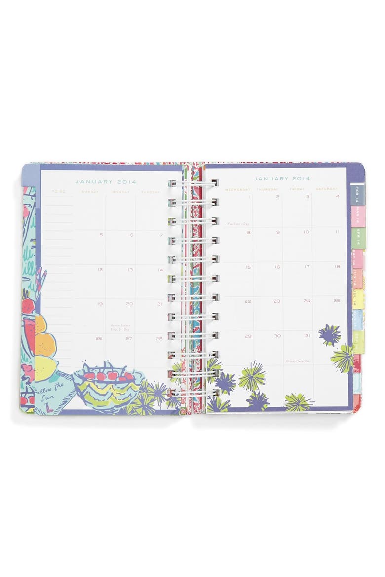 'Let's Cha Cha' Pocket Agenda, Alternate, color, PINK