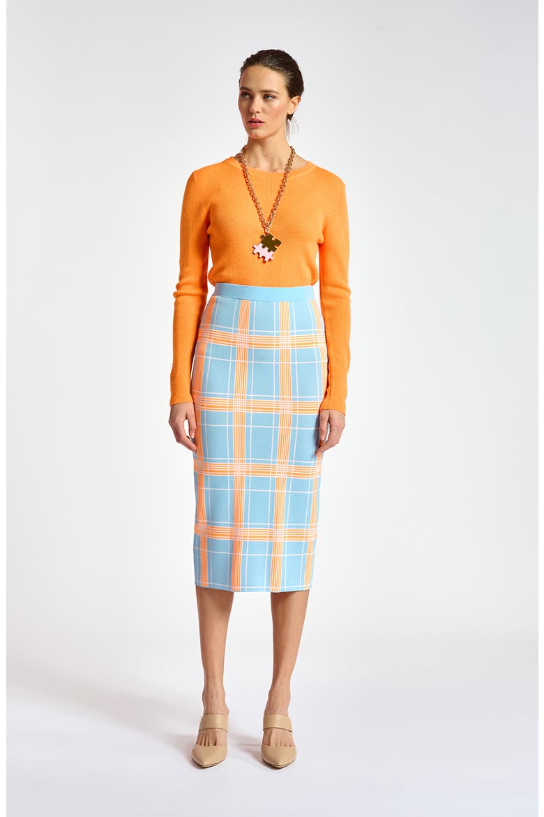 Essential Antwerp Bandito Crewneck Sweater, Alternate, color, ORANGE GLOW