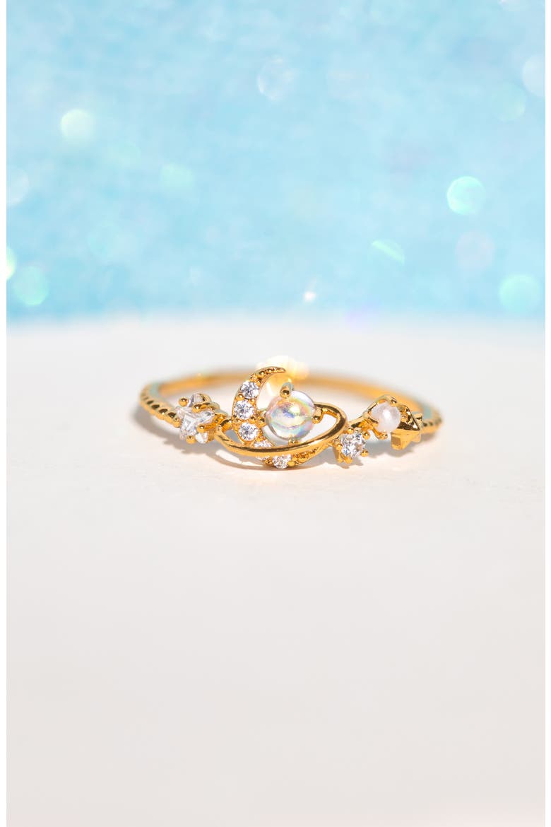 Across the Universe Ring, Alternate, color, GOLD