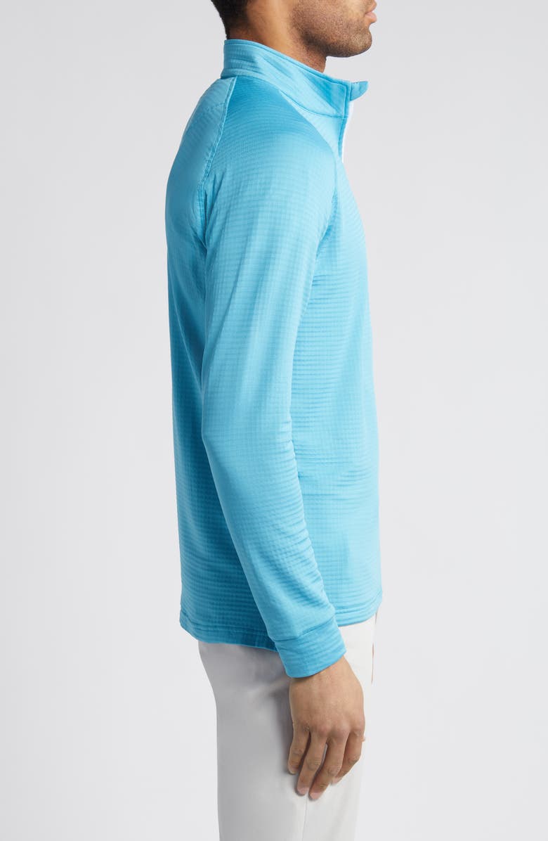 Swannies Lukas Quarter Zip Waffle Golf Pullover, Alternate, color, Maui
