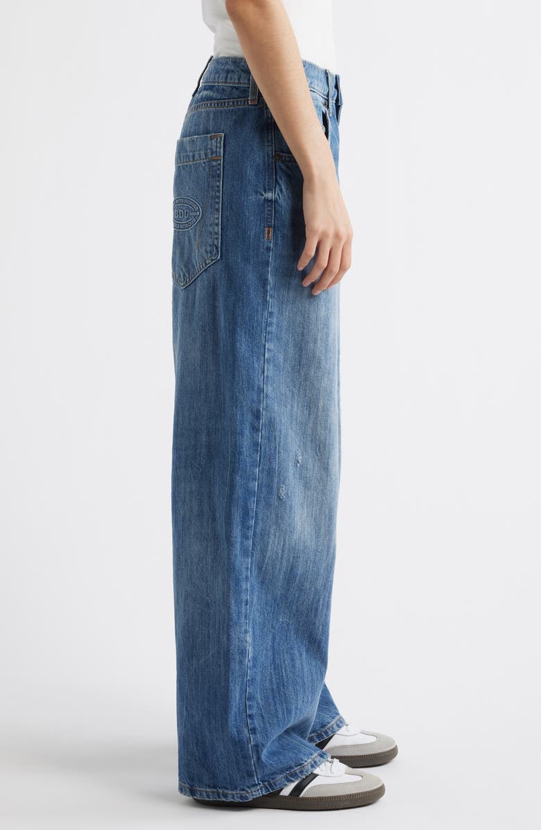 BDG Urban Outfitters Jaya Baggy Wide Leg Jeans, Alternate, color, Light Vintage