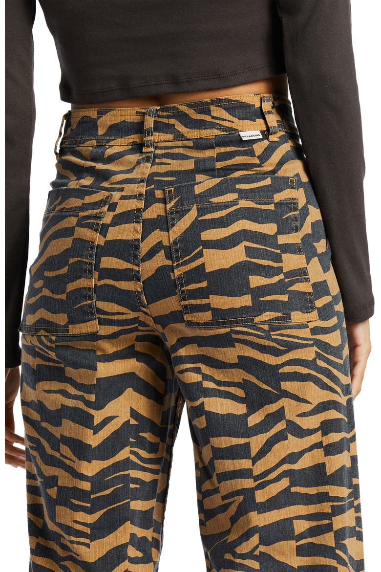 Free Fall High Waist Wide Leg Pants, Alternate, color, COSMIC KHAKI
