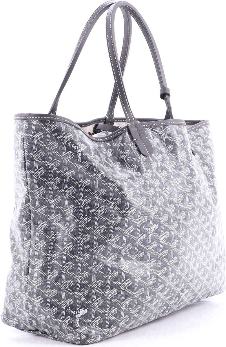 Pre-Owned Goyard Saint Louis Tote Coated Canvas PM, Alternate, color, Gray