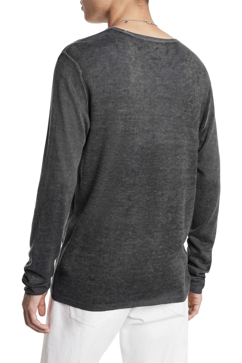 Silk & Cashmere Sweater, Alternate, color, LIGHT GREY