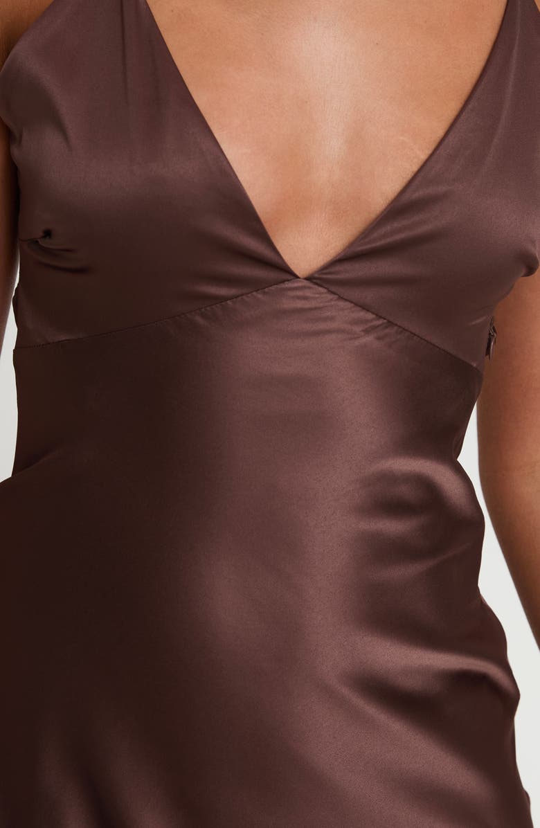 Princess Polly Angels Only Satin Gown, Alternate, color,