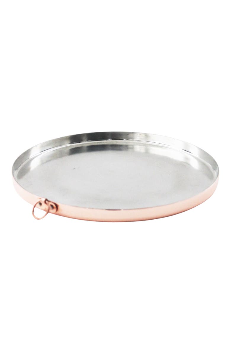 Coppermill Kitchen Vintage Inspired Copper Round Baking Tray, Main, color, Copper
