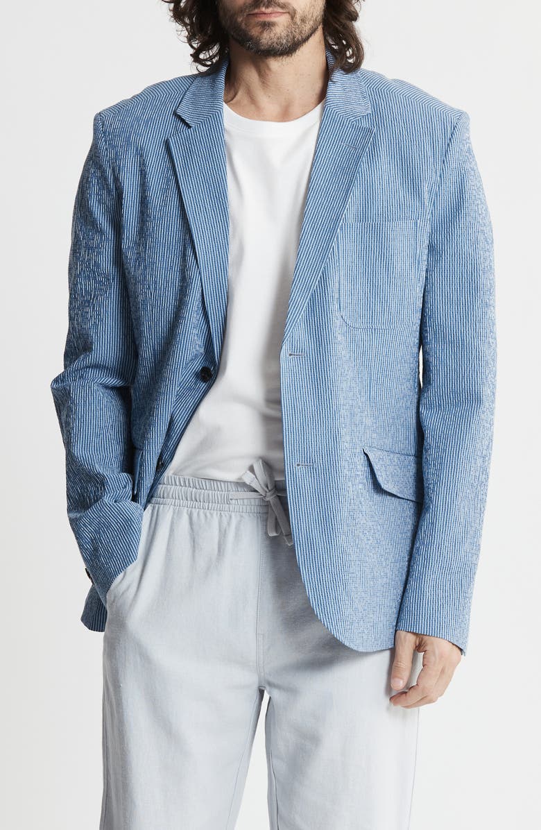 JACHS Nantucket Seersucker Blazer, Main, color,