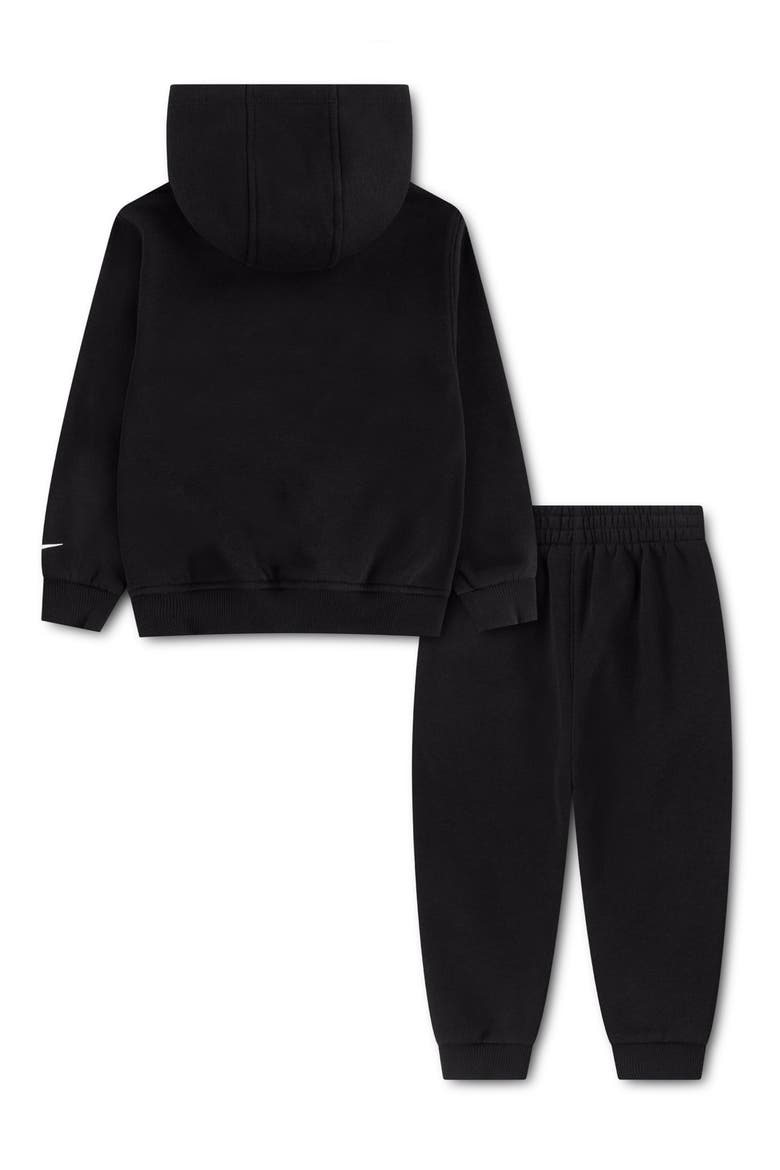 Kids' Pullover Hoodie & Joggers Set, Alternate, color, BLACK
