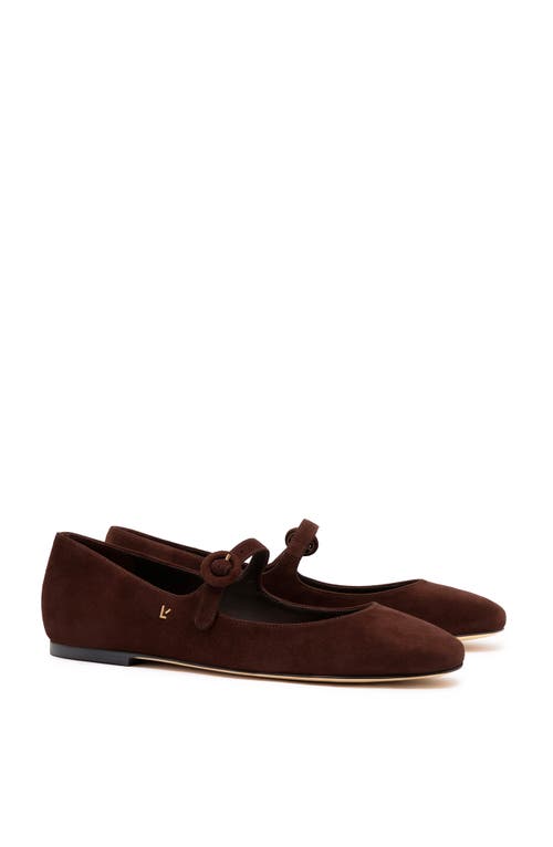 Larroude Larroudé Blair Ballet Flat In Brown