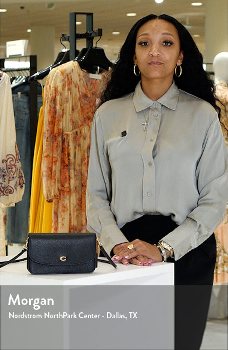 Hayden Leather Crossbody Bag, sales video thumbnail