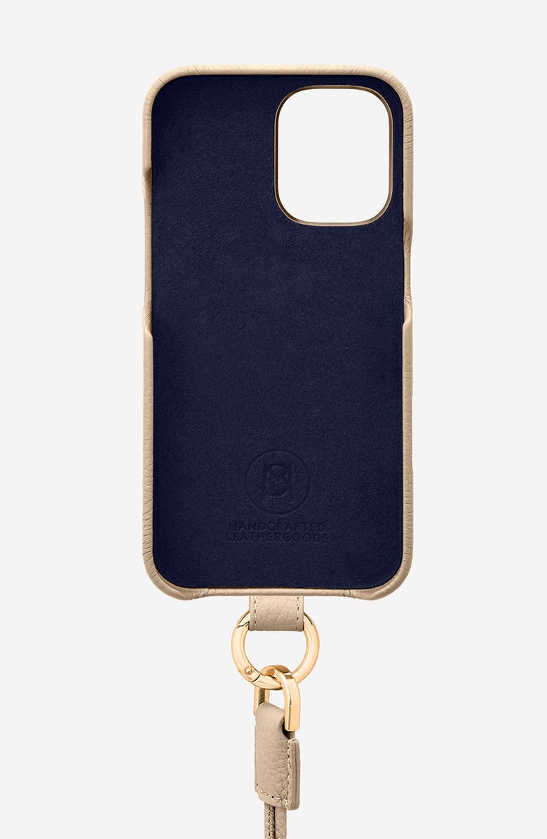 MAISON de SABRÉ Sling Phone Case, Alternate, color, Saharan Nude