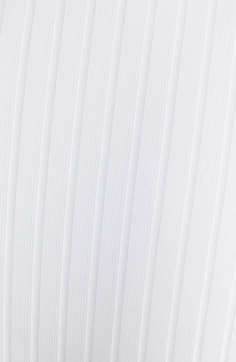 Solid & Striped The Rachel Contrast Rib Bikini Bottoms, Alternate, color, Marshmallow