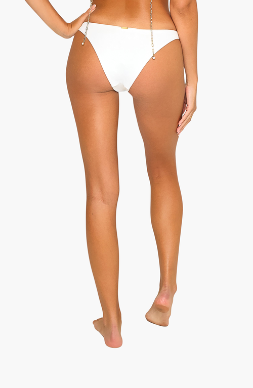 Shop Beach Bunny Swimwear Noelani Skimpy Bottom In White