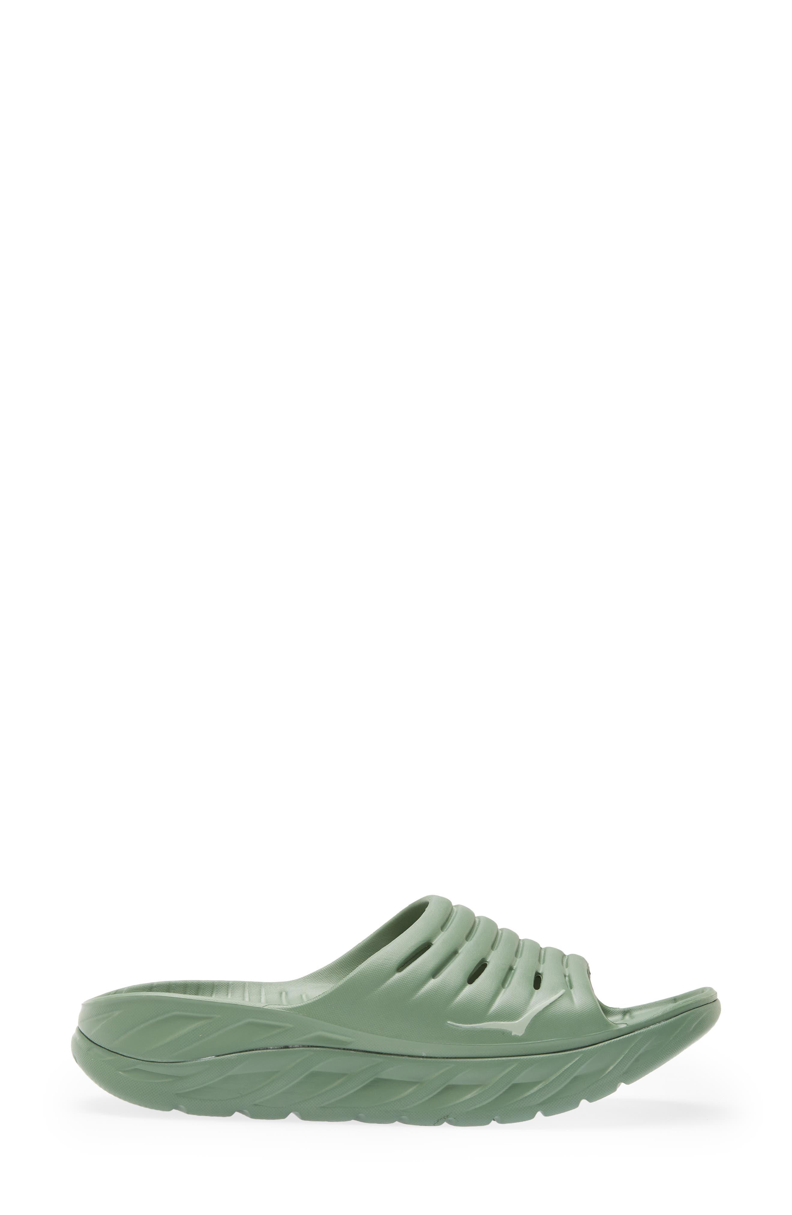 Gender Inclusive Ora Recovery Slide Sandal, Alternate, color, LODEN FROST / SMOKE GREEN