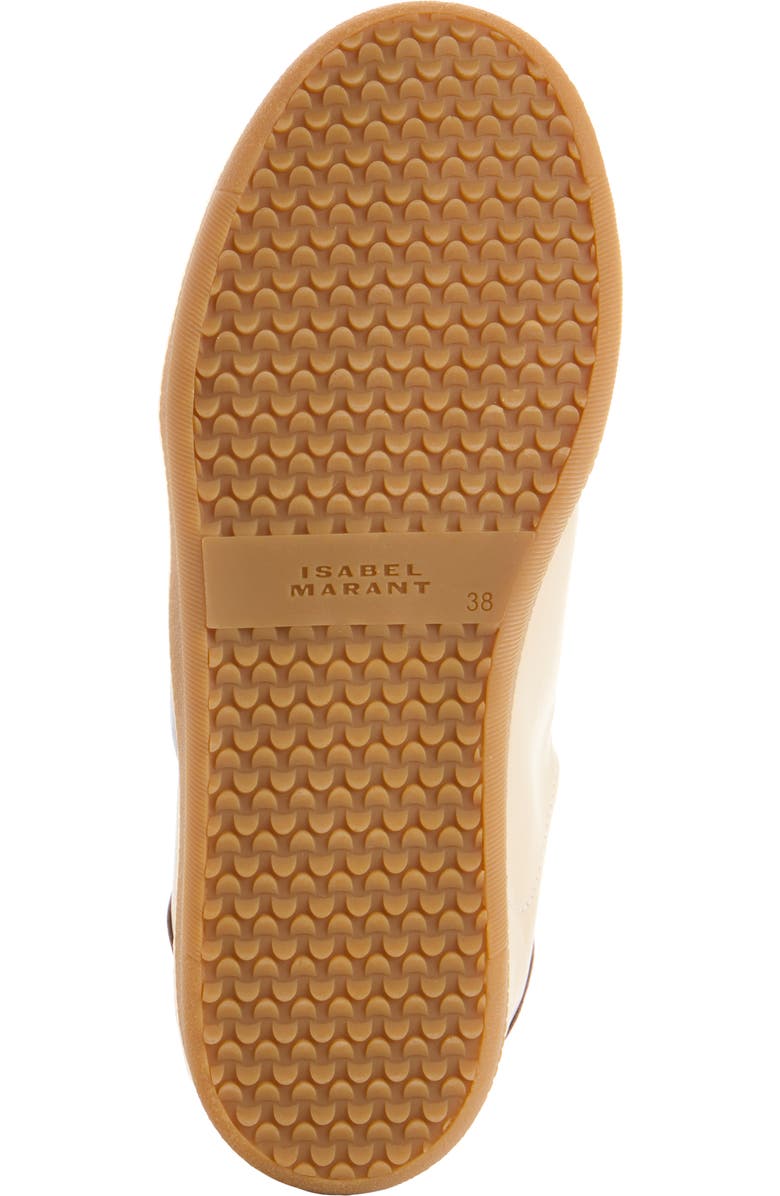 Isabel Marant Beth Low Top Sneaker, Alternate, color, Ecru/ Chocolate Eccl