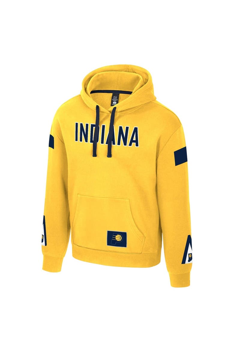 Unisex Stadium Essentials Gold Indiana Pacers City Star Hoodie, Alternate, color, Gold