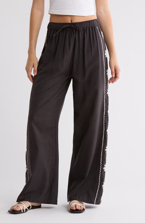 Days End Cotton Blend Drawstring Pants