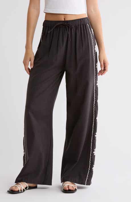Billabong Days End Cotton Blend Drawstring Pants