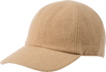 Amicale Wool & Cashmere Faux Shearling Lined Knit Baseball 