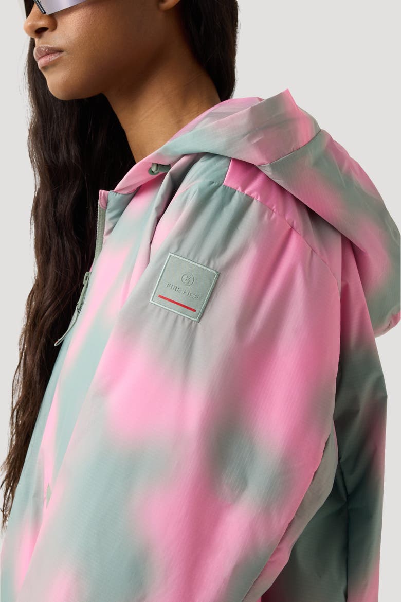 Yadira Functional Jacket, Alternate, color, Eucalyptus/Pink
