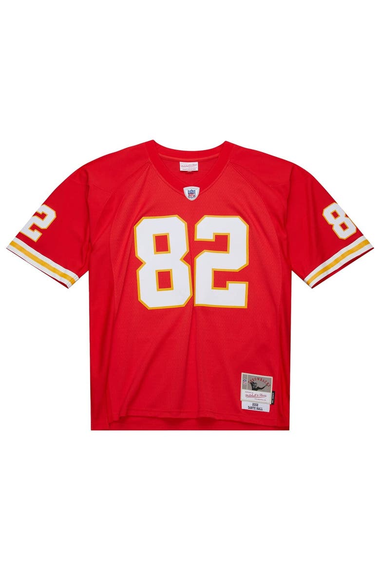 Men's Mitchell & Ness Dante Hall Red Kansas City Chiefs 2002 Legacy Replica Jersey, Alternate, color, Red