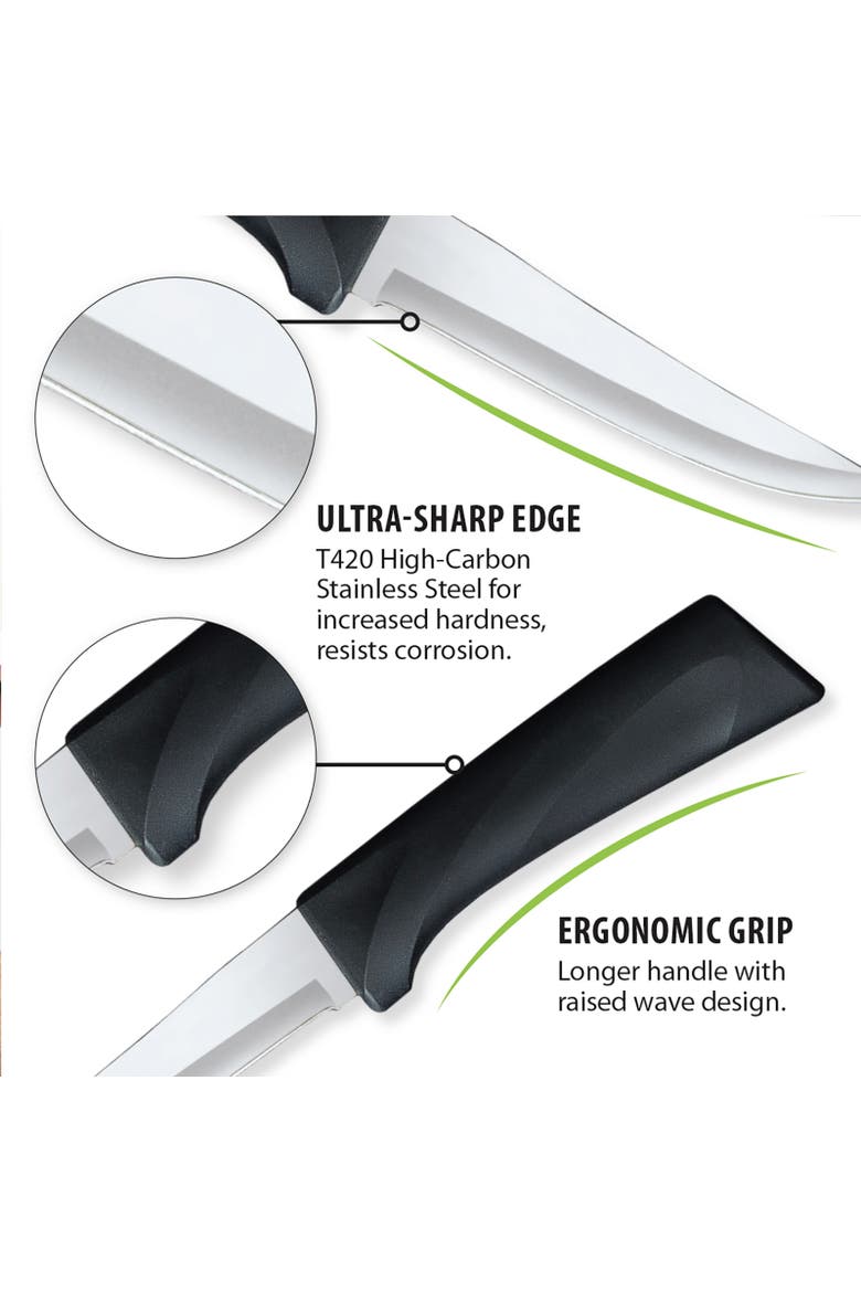 Cutlery 4.375-Inch Super Parer Anthem Wave Handle, Alternate, color, Black