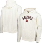 New Era Men's New Era Cream Arizona Cardinals Sideline Chrome Pullover Hoodie
