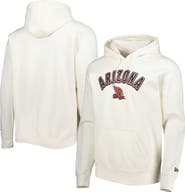 New Era Men's New Era Cream Arizona Cardinals Sideline Chrome Pullover Hoodie