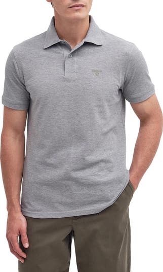 Barbour pique polo shirt best sale