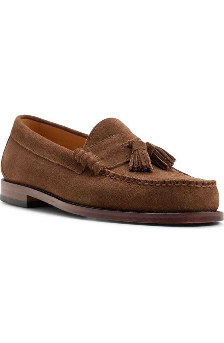 G.H.BASS Lennox Weejuns<sup>®</sup> Tassel Loafer, Main, color, Dark Beige