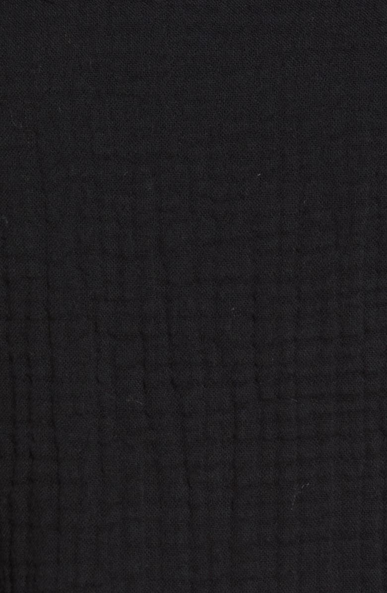 Madewell Millbrook Puff Sleeve Lightspun Cotton Peplum Top, Alternate, color, 