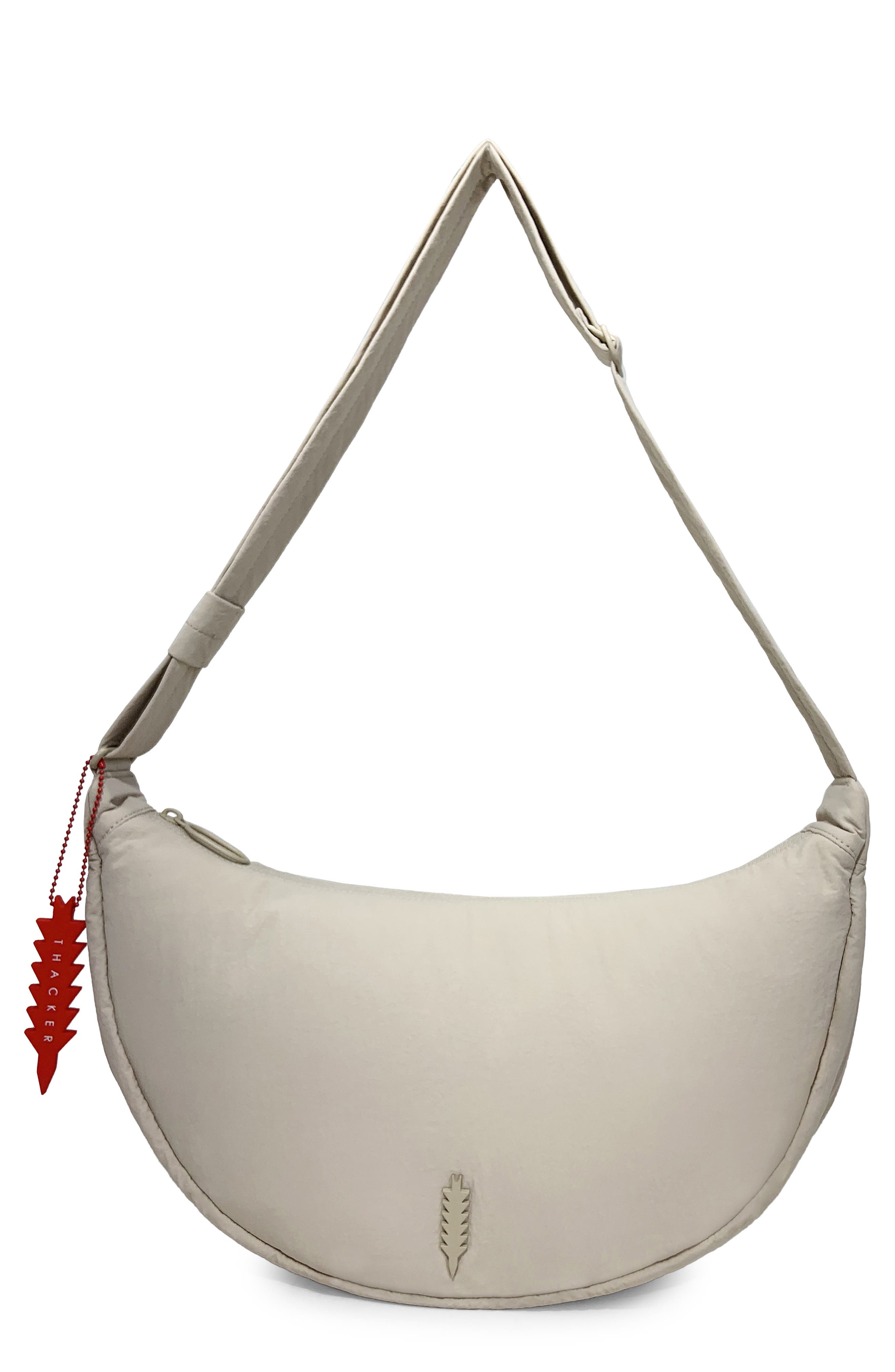 Cleo Large Crescent Crossbody Bag