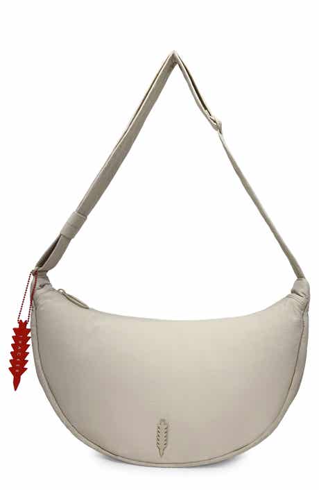 Cleo Large Crescent Crossbody Bag
