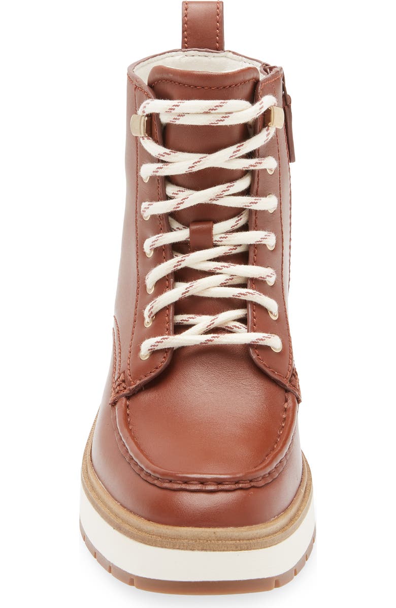 Cole Haan Zerogrand Cityquest Waterproof Wedge Bootie, Alternate, color, Ivory/ Brown