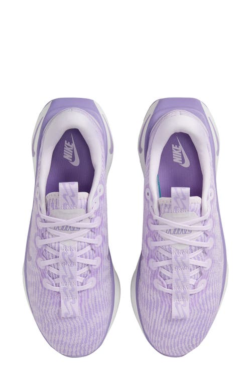 Nike Motiva Road Runner Walking Shoe In Grape/grape/hydrangeas