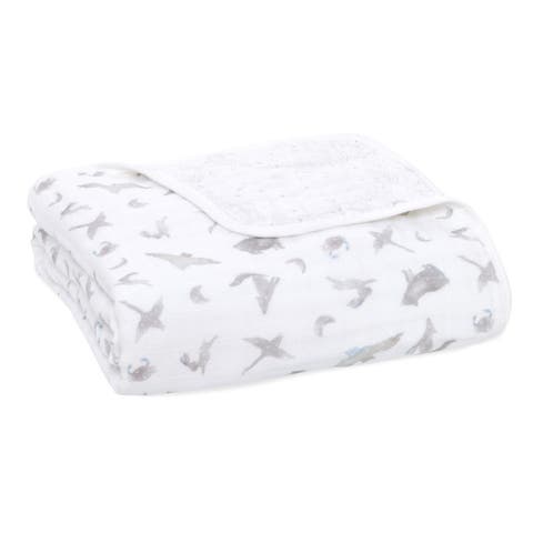 Boutique 100% Organic Cotton Muslin Baby Blanket