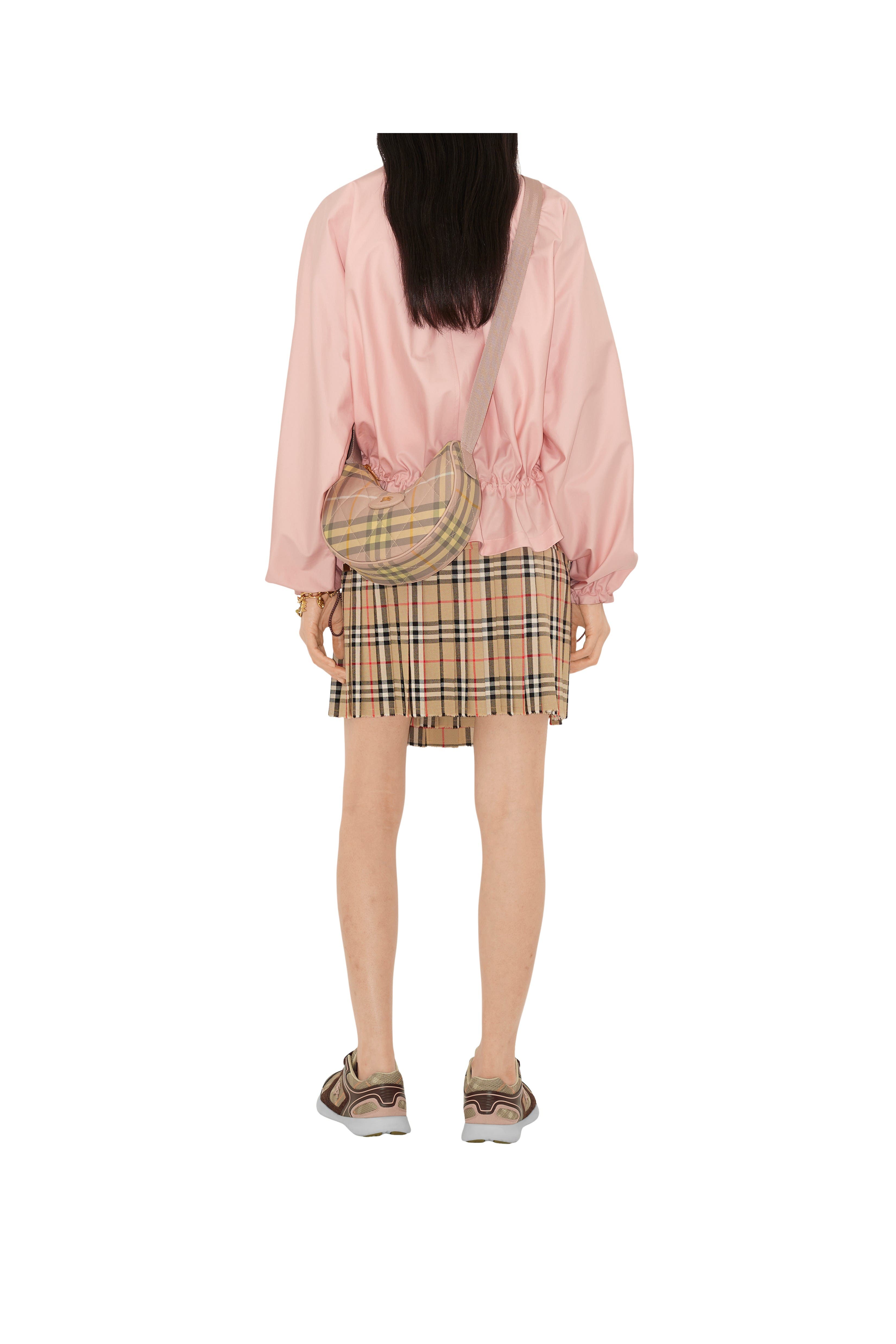 Burberry Horseshoe Crossbody Bag, Alternate, color, Teacup Pink