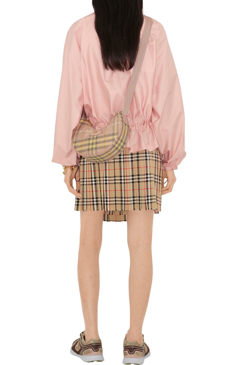 Burberry Horseshoe Crossbody Bag, Alternate, color, Teacup Pink