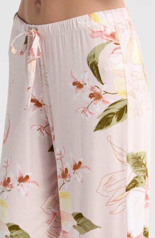 Nordstrom Moonlight Eco Crop Pajamas In Purple