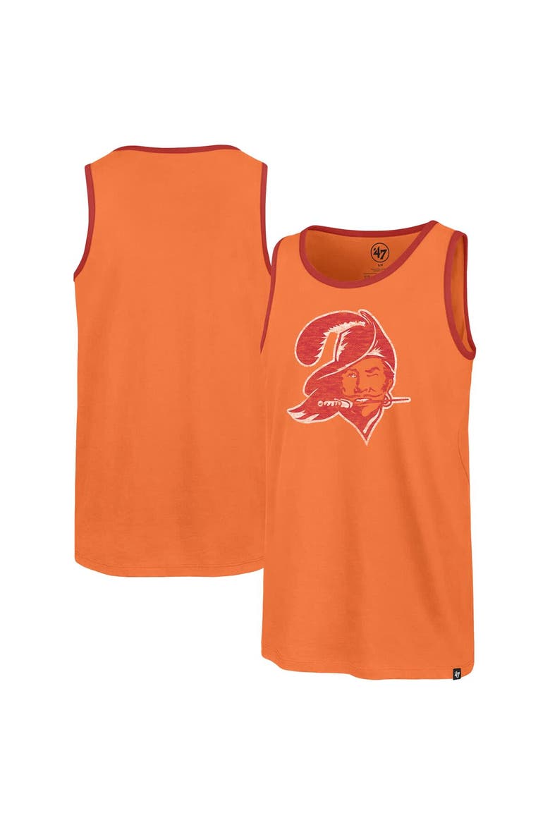 Men's '47  Orange Tampa Bay Buccaneers Premier Franklin Tank Top, Main, color, Orange