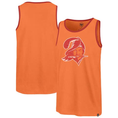 Men's '47  Orange Tampa Bay Buccaneers Premier Franklin Tank Top