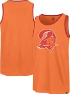 '47 Men's '47  Orange Tampa Bay Buccaneers Premier Franklin Tank Top