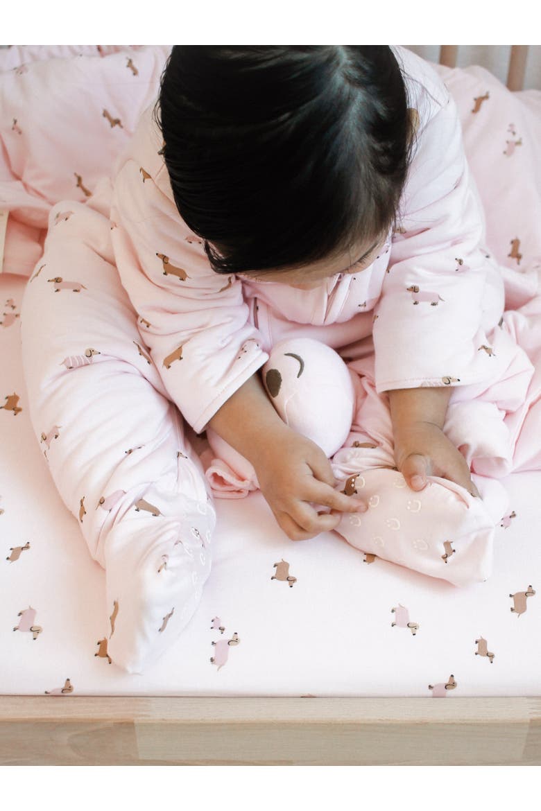 Long Sleeve Footie Sleep Bag, 1.0 TOG - Baby, Alternate, color, Girl Dog