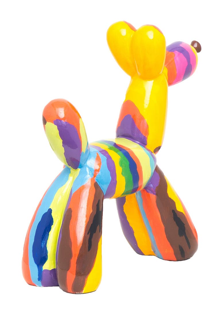 Graffiti Balloon Dog, Alternate, color, GRAFFITI/MULTI-COLOR
